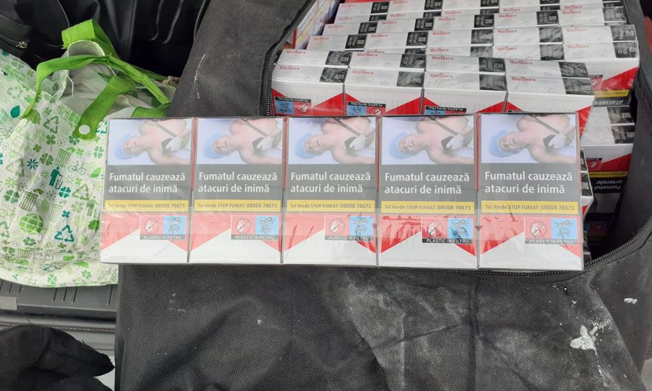 Záchyt cigaret na D1